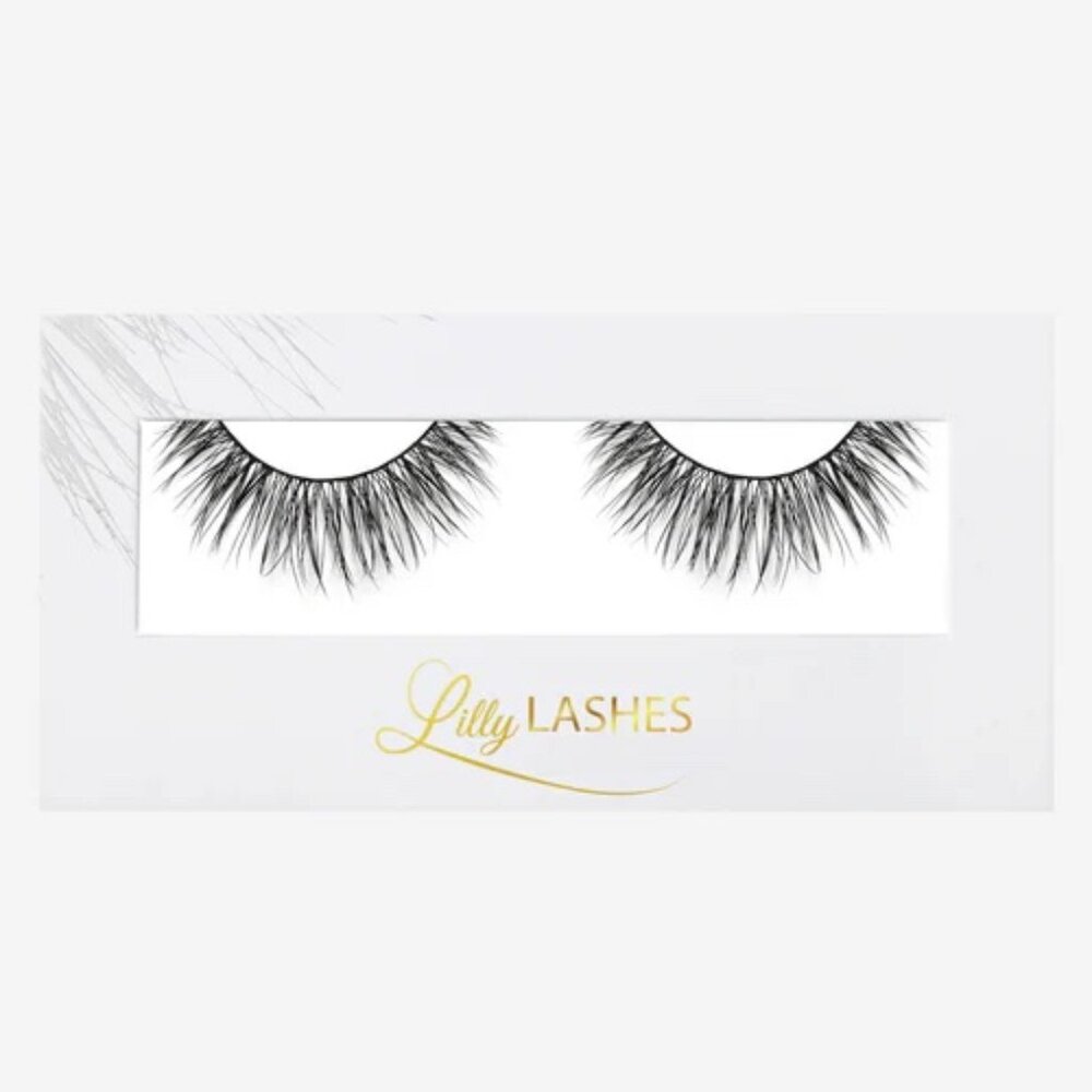 Lilly Lashes Faux Mink (Diamond) & Clear Power Liner